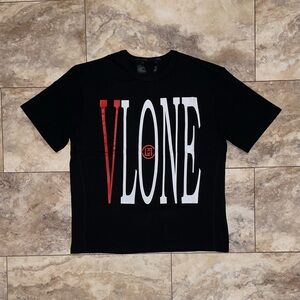 Vlone X Clot Dragon Tee Black/Red Size Large